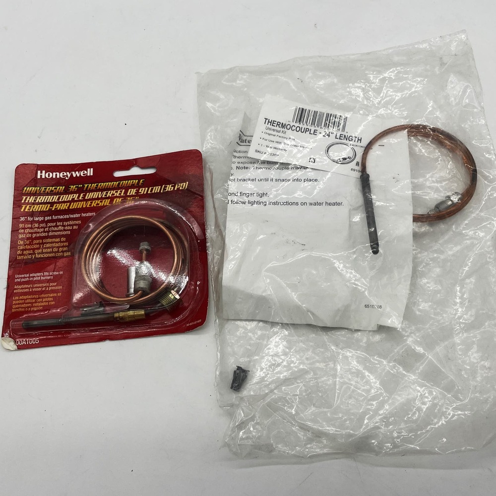 Honeywell Thermocouple Universal 36" & 24" Water Heater Furnace HVAC Parts New